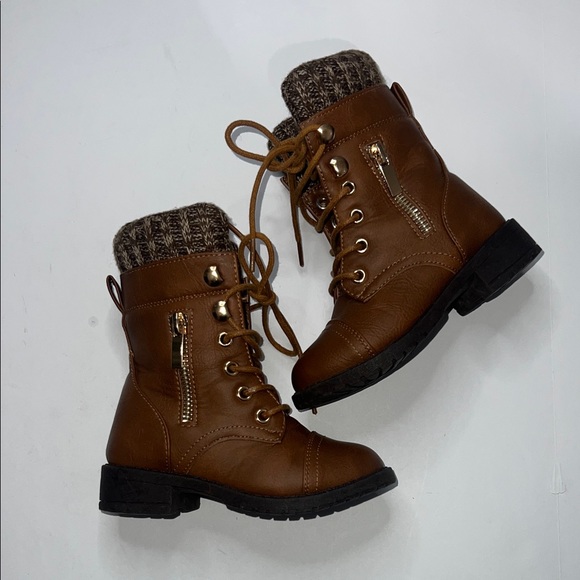 Mini Moda Other - Mini Moda Brown Boots Toddler size 6